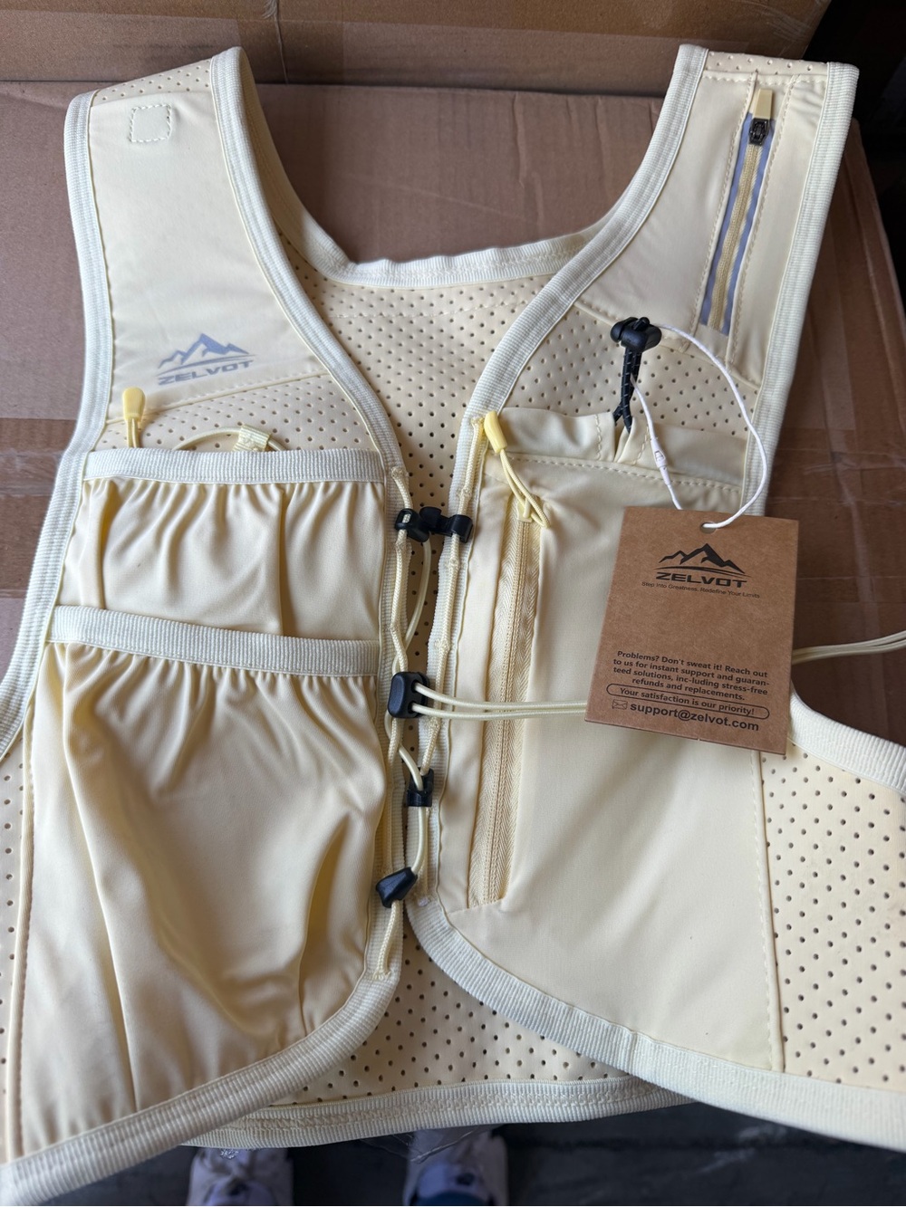 Women's Cream Compression Vest - Supportive Intimates